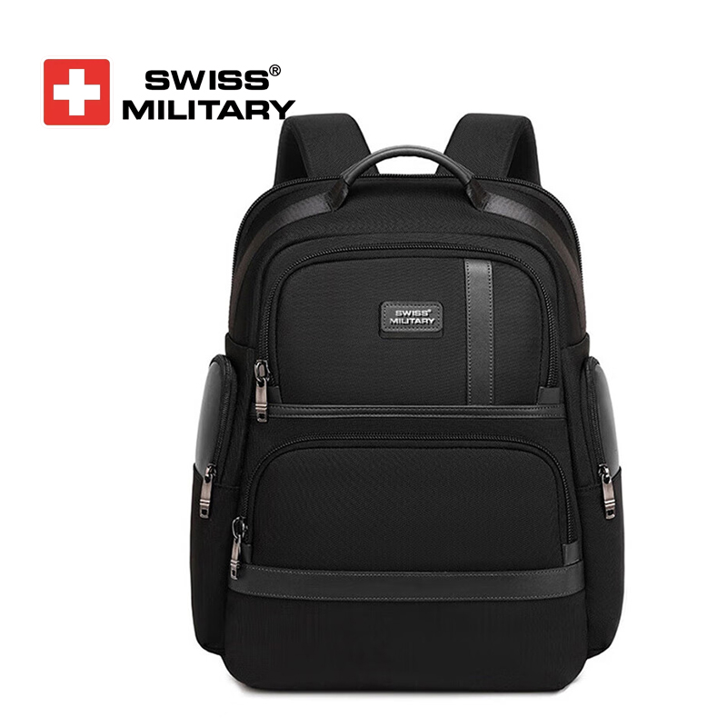SWISSMILITARY瑞士军刀双肩包商务背包旅行电脑包休闲多功能书包