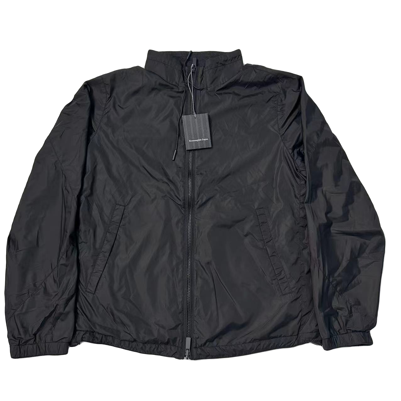 全新未使用  Zegna/杰尼亚男士运动双面立领夹克外套