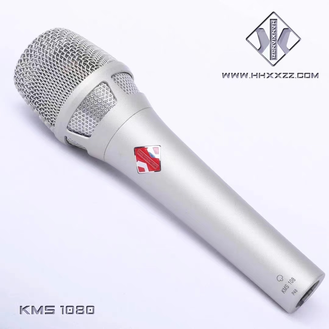 韩湘子KMS105 1080大振膜48V手持电容麦克风主播直播唱歌专用话筒