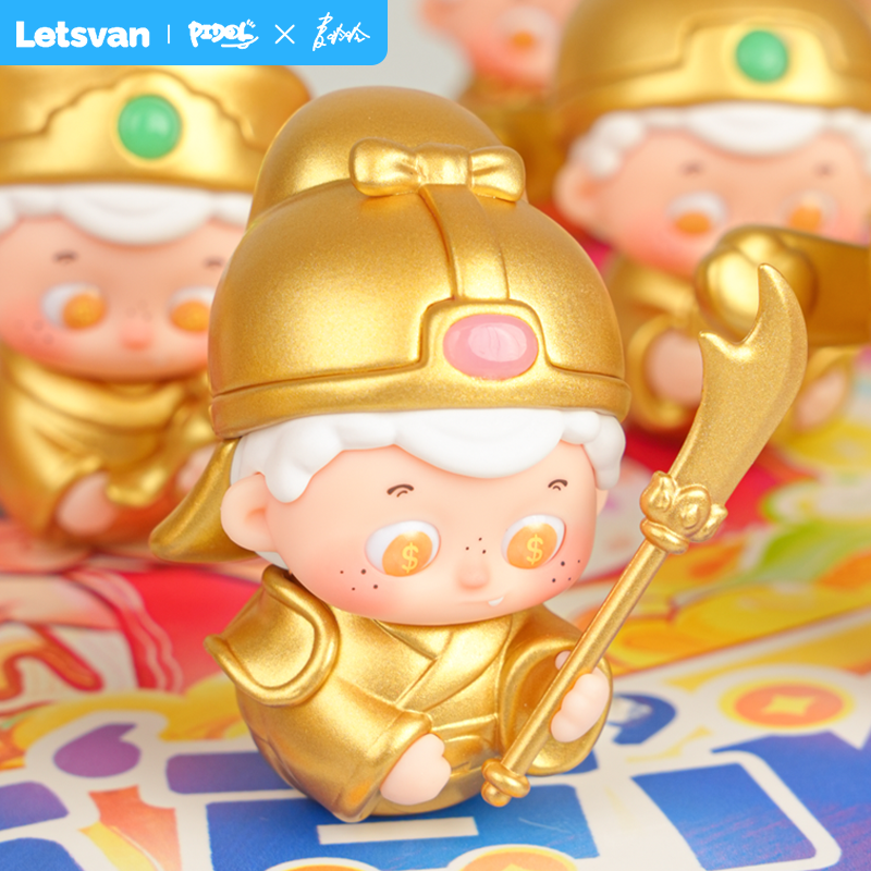 PIDOL&麦玲玲联名有豆必玲系列盲盒