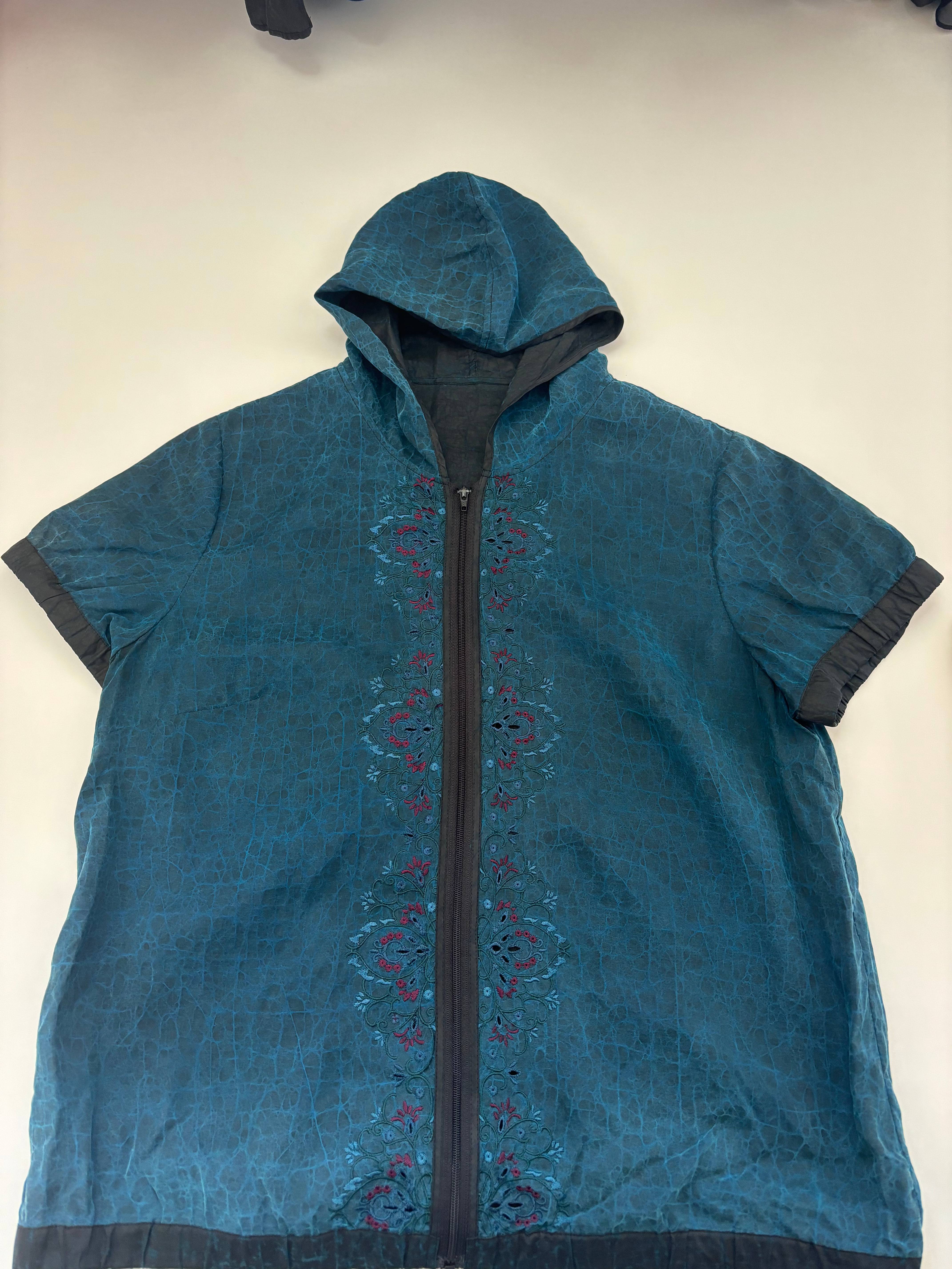 楠一 精品古着真丝香云纱 桑蚕丝中国风复古