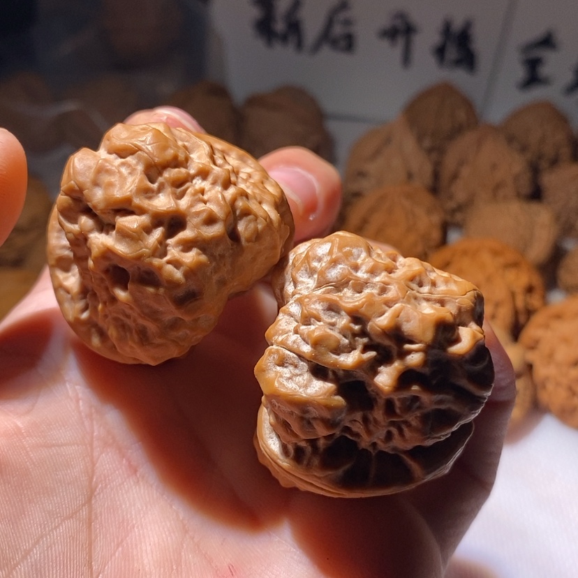 【闪购商品】文玩核桃吊坠江**虾