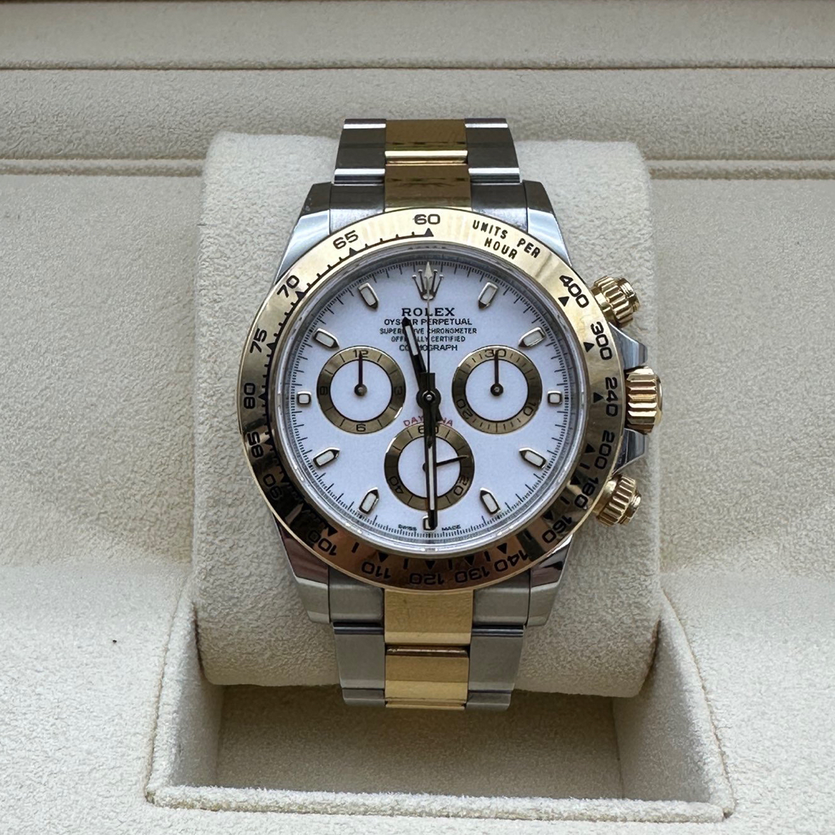 95新 Rolex/劳力士 劳力士116503白盘二手全套全长