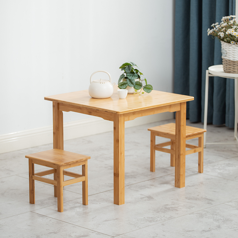 四方桌家用吃饭桌实木小户型正方形餐桌学习写字桌饭桌子经济型