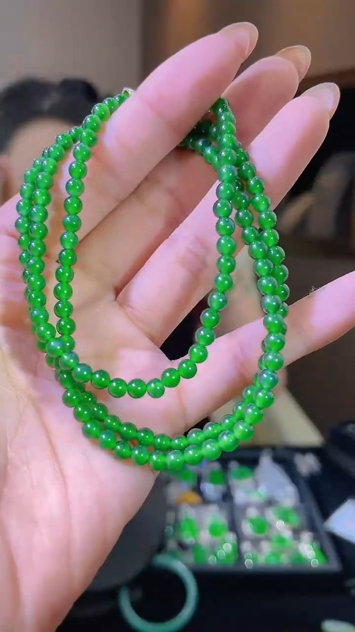 【闪购商品】翡翠小米珠未镶嵌天然翡翠