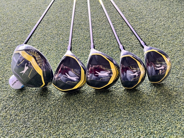 男士套杆 美洲豹男士高尔夫套杆全新正品 5木5铁1推1包 R Sr S