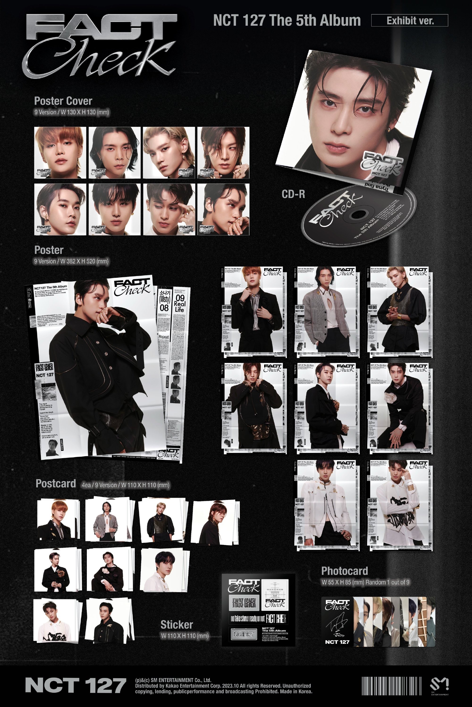 Nct127 Factcheck专辑福利  正版专辑 现货未拆