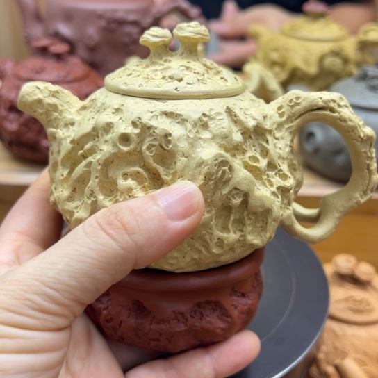 紫砂茶杯全手工制作