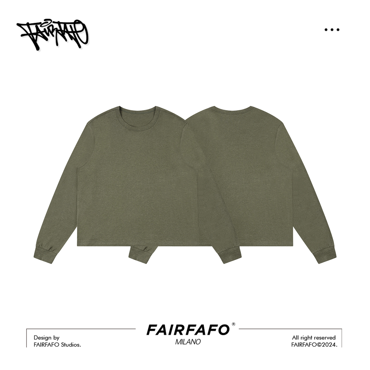 FAIRFAFO林肉肉【纯色棉麻长袖t】CXBL4A116棉麻百搭舒适简约气质款