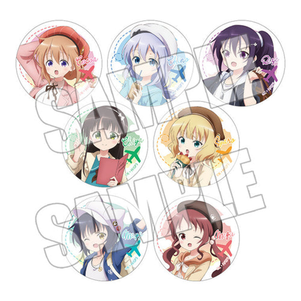 【点兔】旅行外出吧唧徽章