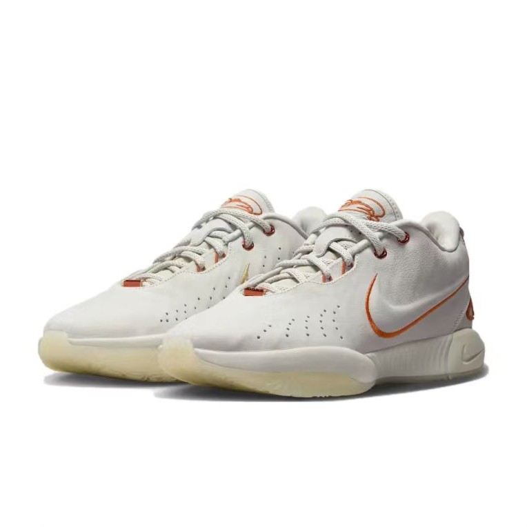 Nike 詹姆斯21代男子运动缓震Zoom Air低帮体育篮球鞋 FV2346-001