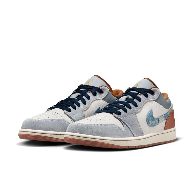AIR JORDAN 1 LOW SE男子休闲鞋低帮复古星星蓝FZ5042-041
