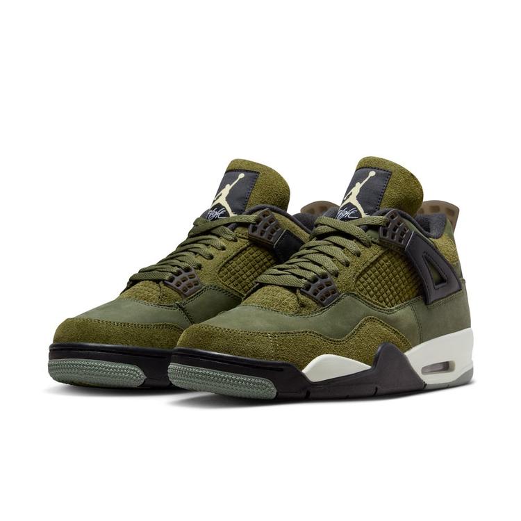 AIR JORDAN 4 乔丹正品休闲运动复古运动鞋军绿色潮鞋-FB9927-200