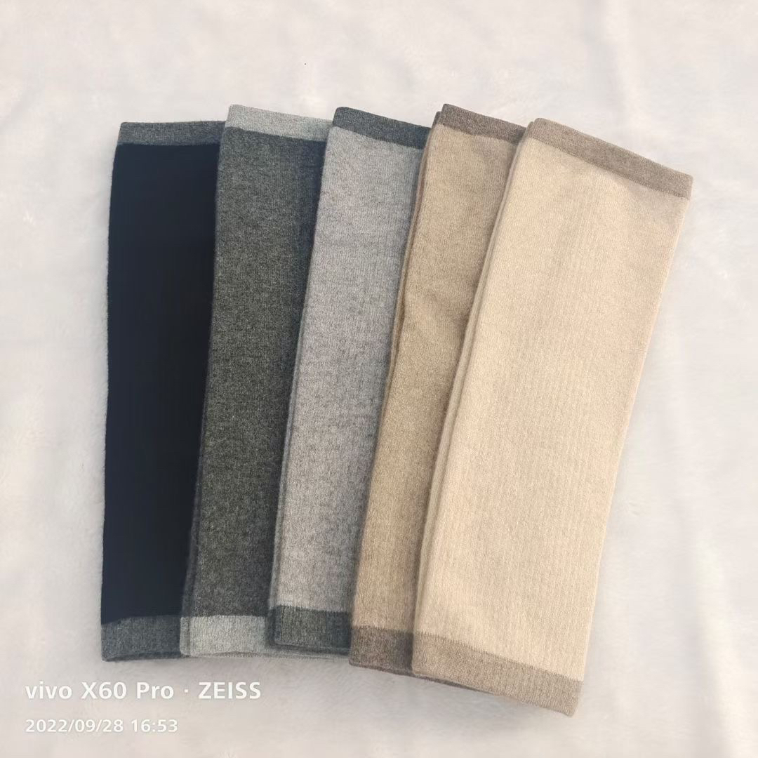 嘎嘎的舒服款！羊绒护膝保暖空调房男女士薄款关节护膝盖针织百搭