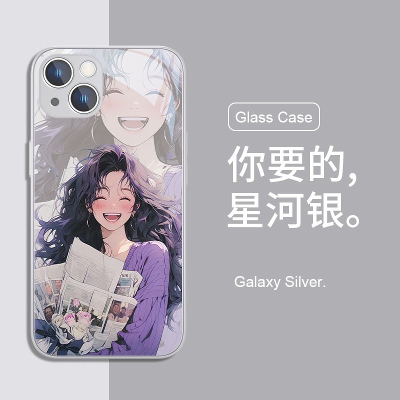 苹果15promax新款女潮牌iPhone13高级感爆款12pro潮牌女孩防摔14