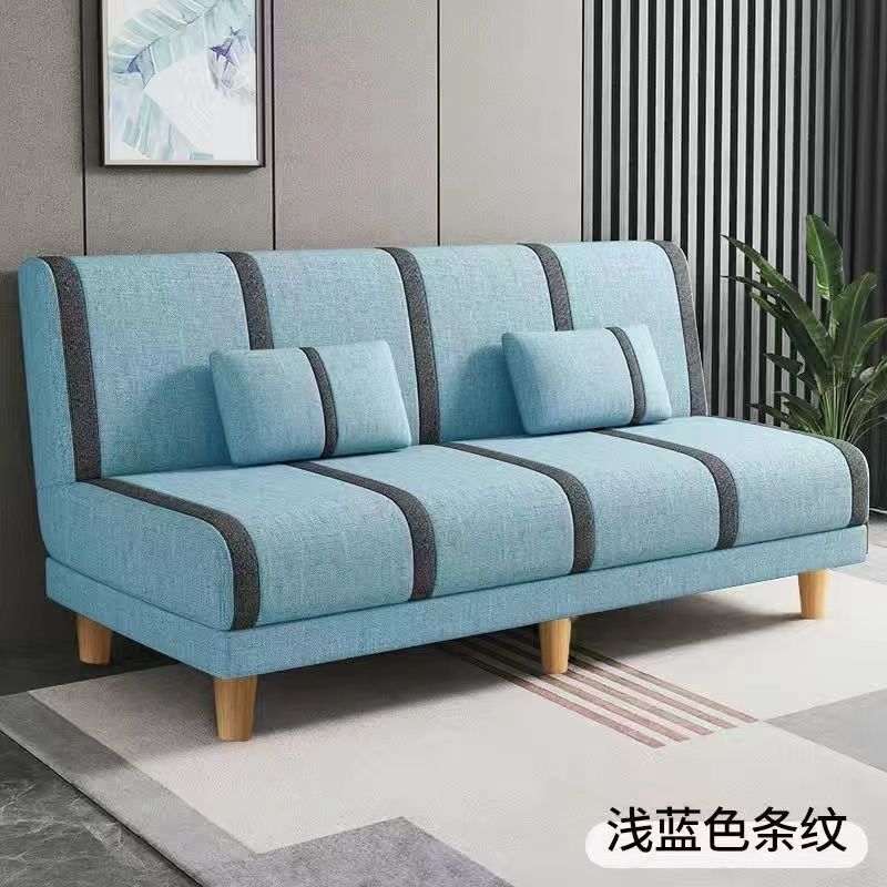 小扬哥推荐出租房客厅布艺沙发床公寓可拆洗两用小户型可折叠多功