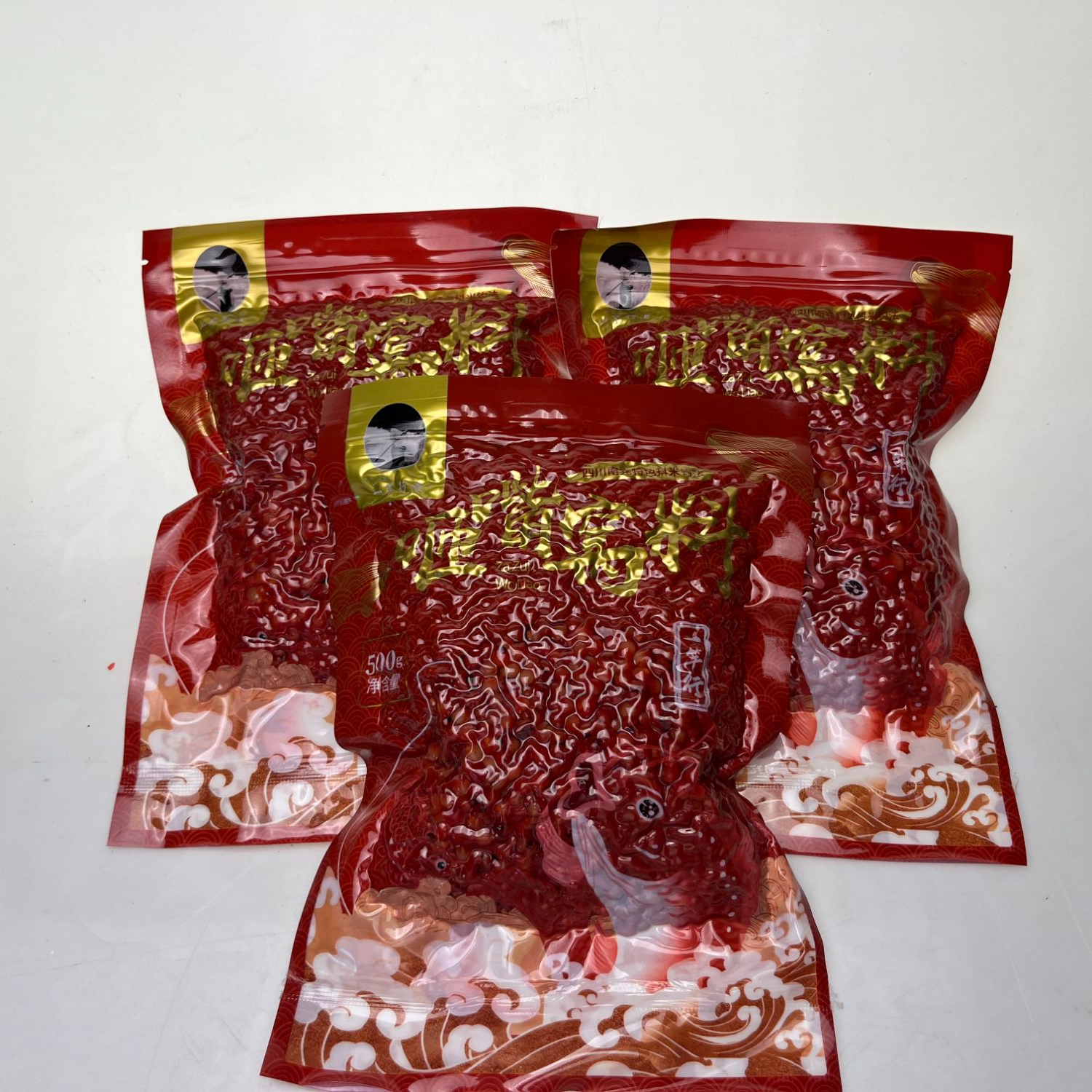 中药麦子发酵窝料打窝鲫鲤鱼传统野钓维他谷麦粒台钓饵料酒米穿透