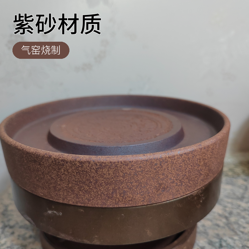 壶丞干泡台喀左原矿紫砂弱碱性泥料红泥精美壶垫茶道壶托茶具