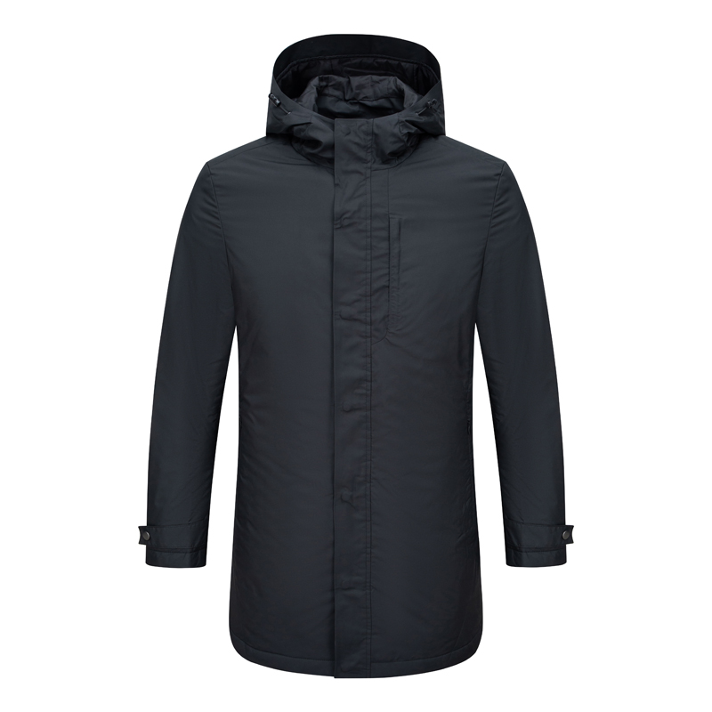 AL169澳秋冬男式薄款羽绒服 白鸭绒拉链商务休闲保暖防风外套