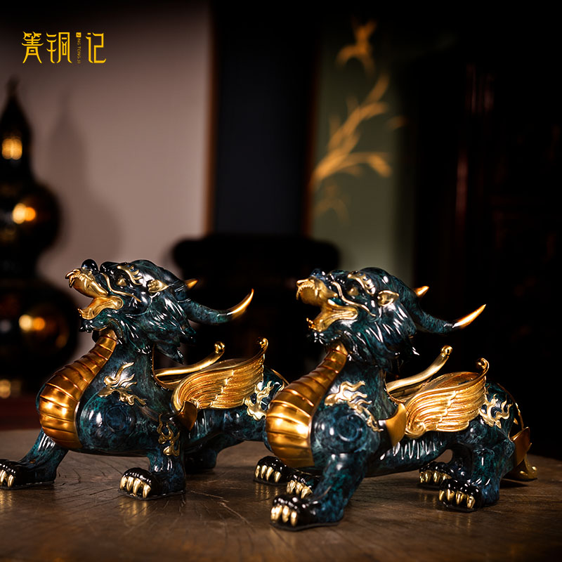 [箐铜记]专属组合链接五种铜摆件