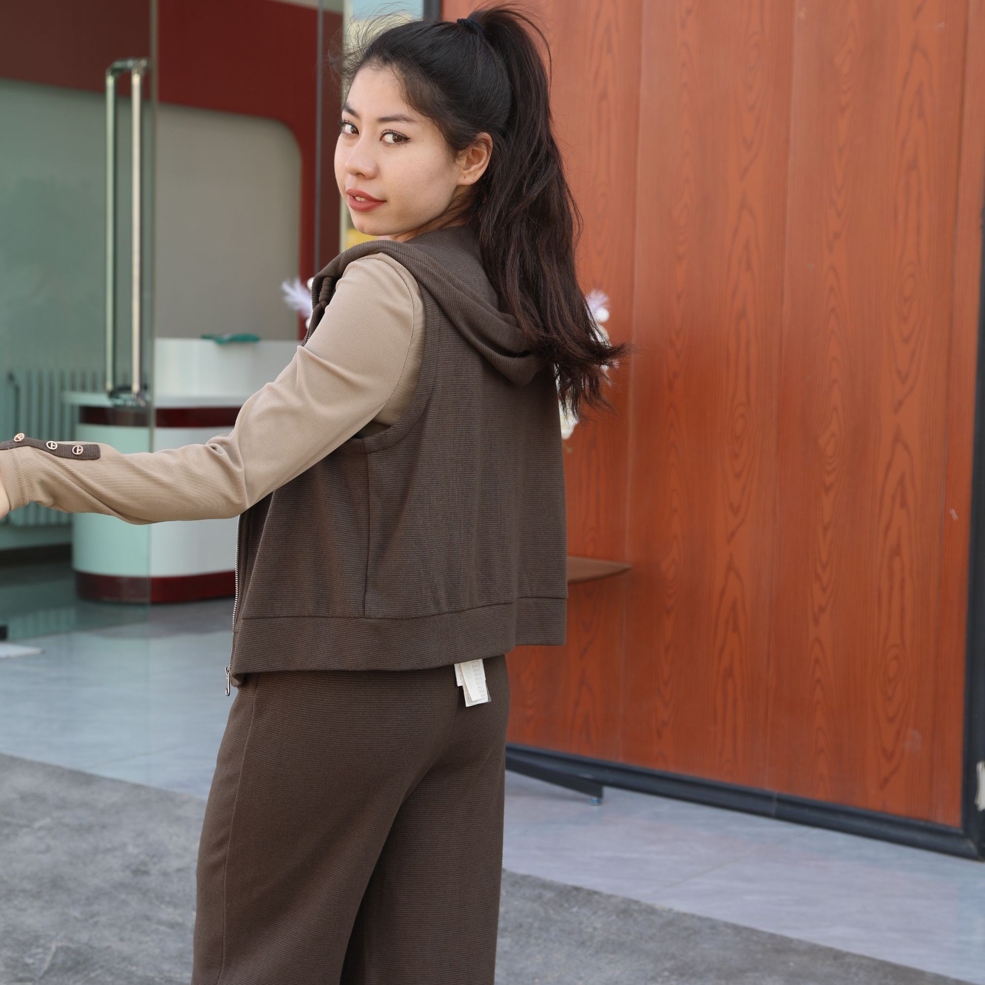 新款/精品时尚套装【8121】上衣＋裤子