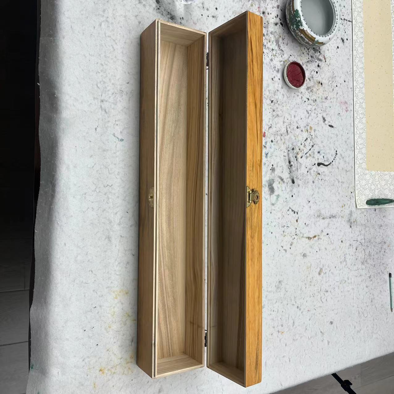 炳山艺术——小樟木箱子