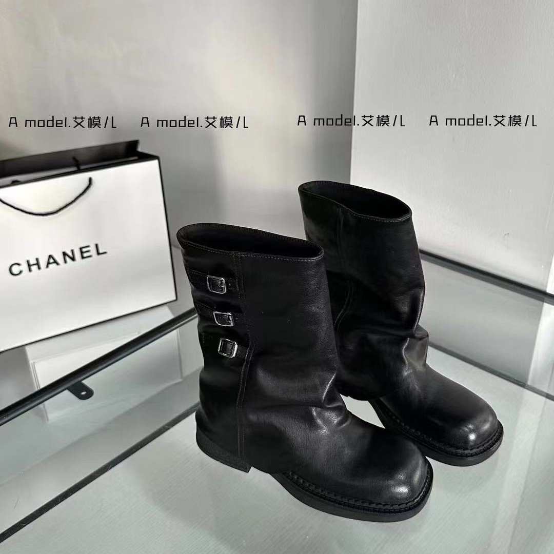 潮流中筒靴627-881