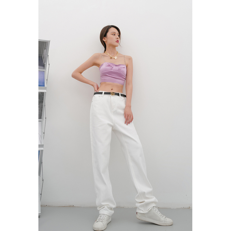 8809加长175直筒裤谁穿谁辣wu敌显腿长牛仔女新款日常搭配小case