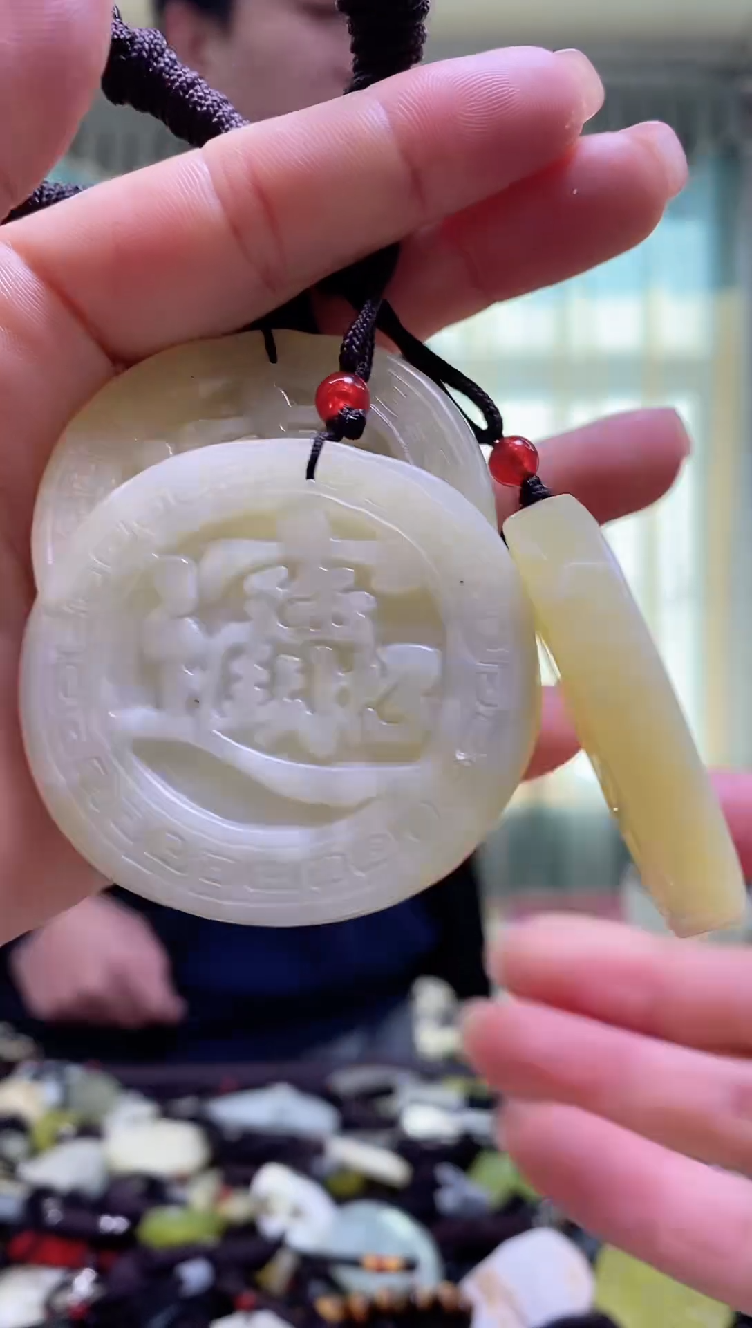 【闪购商品】岫玉吊坠未镶嵌多样性发货其中发一件