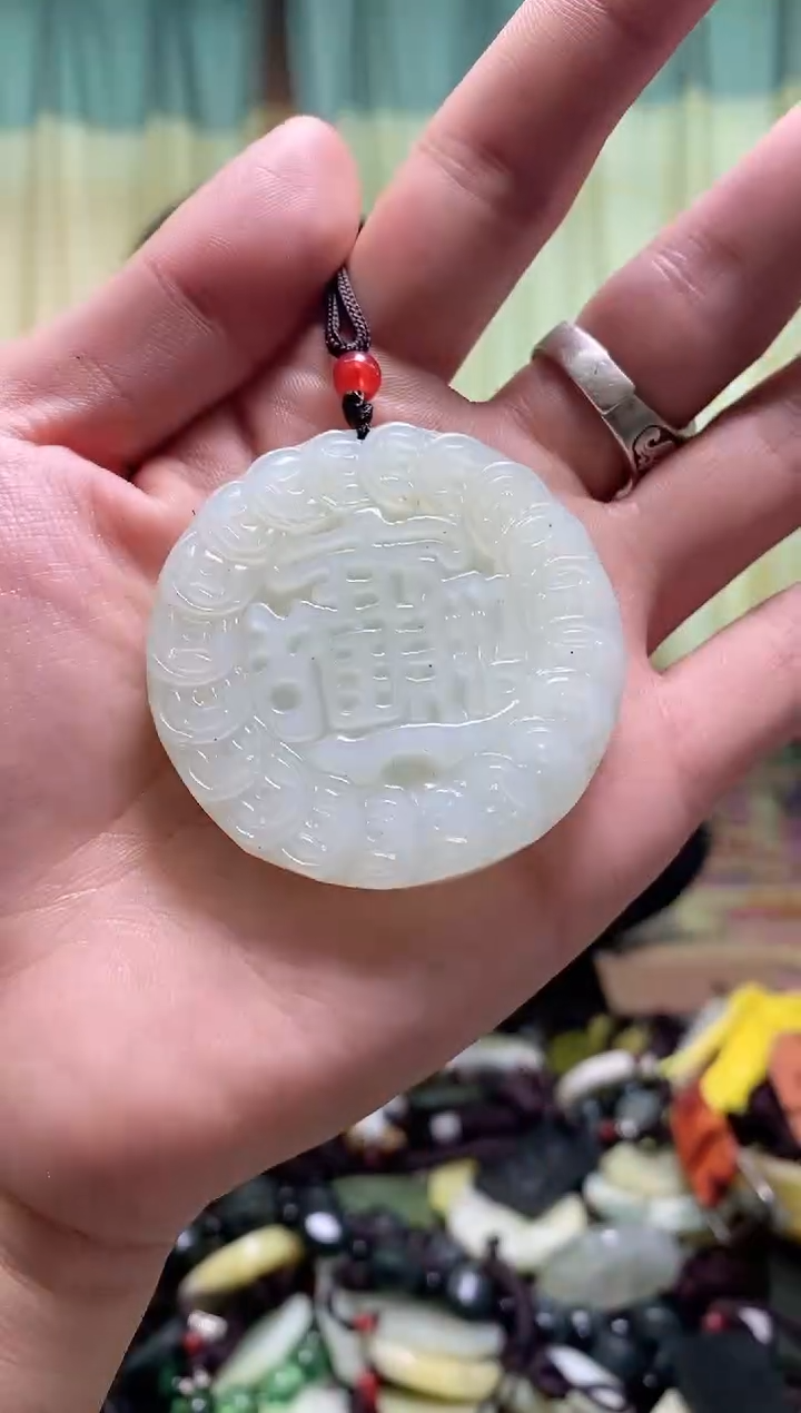 【闪购商品】岫玉吊坠未镶嵌1