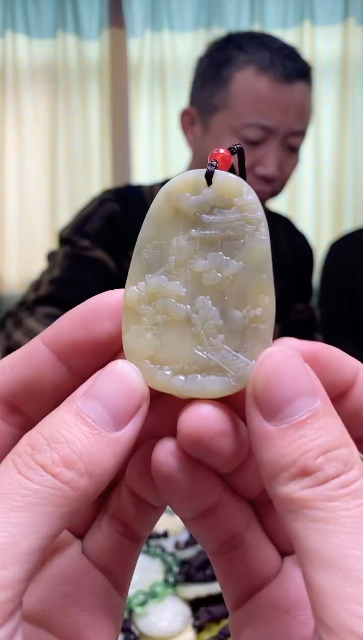 【闪购商品】岫玉吊坠未镶嵌1