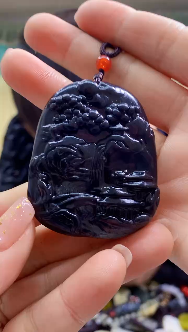 【闪购商品】岫玉吊坠未镶嵌1