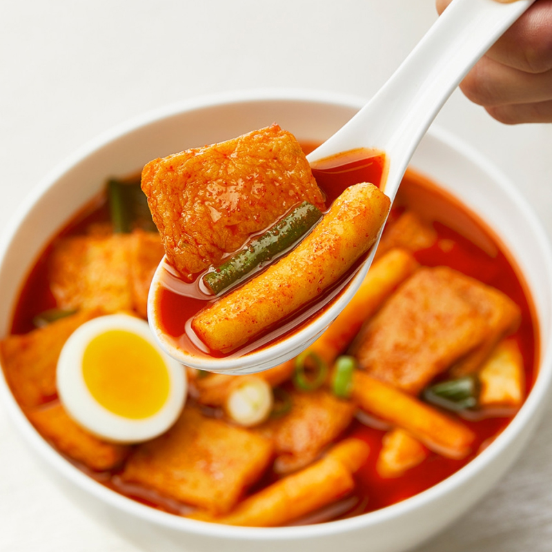 韩联韩式米糕条酱炒年糕酱 原味微辣常温复热即食方便餐饮商用