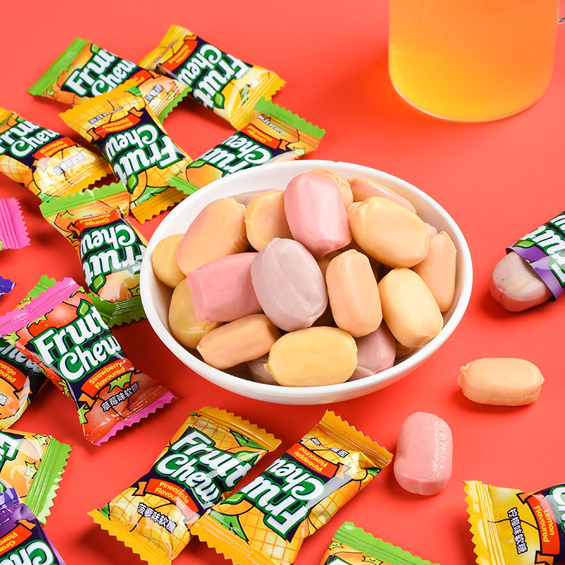 果汁软糖混合味喜糖年货果味糖果分享糖果袋装口味酸甜送礼