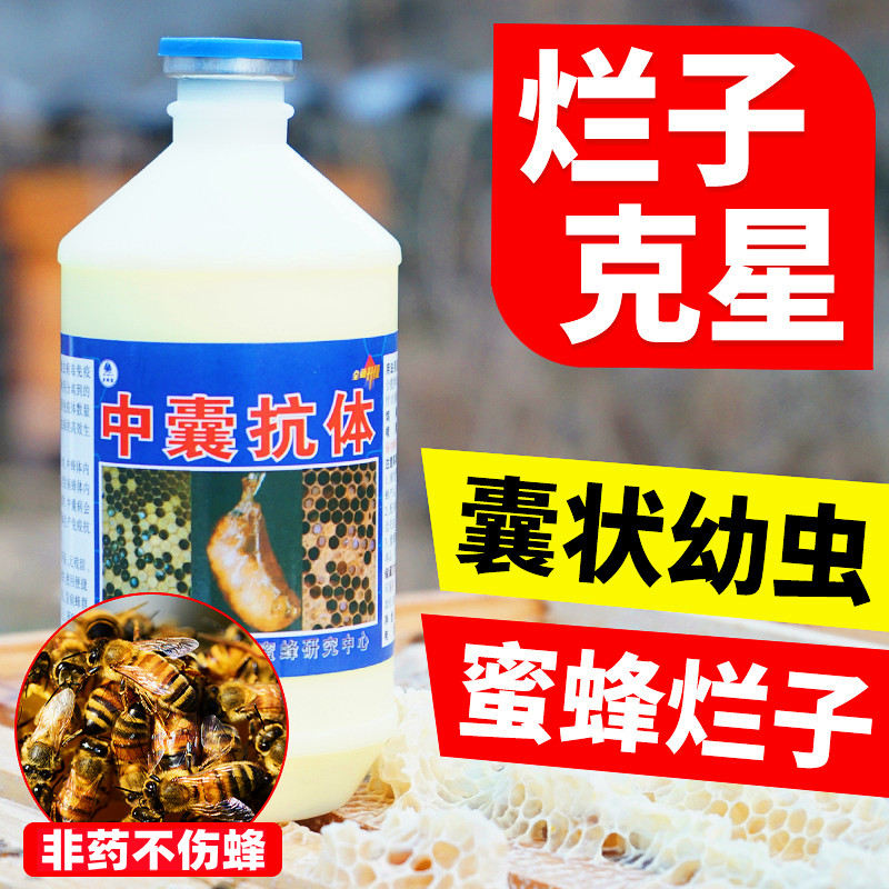中囊抗体中蜂烂子病专用蜜蜂中蜂囊状幼虫病康灵蜂病烂子病幼虫病