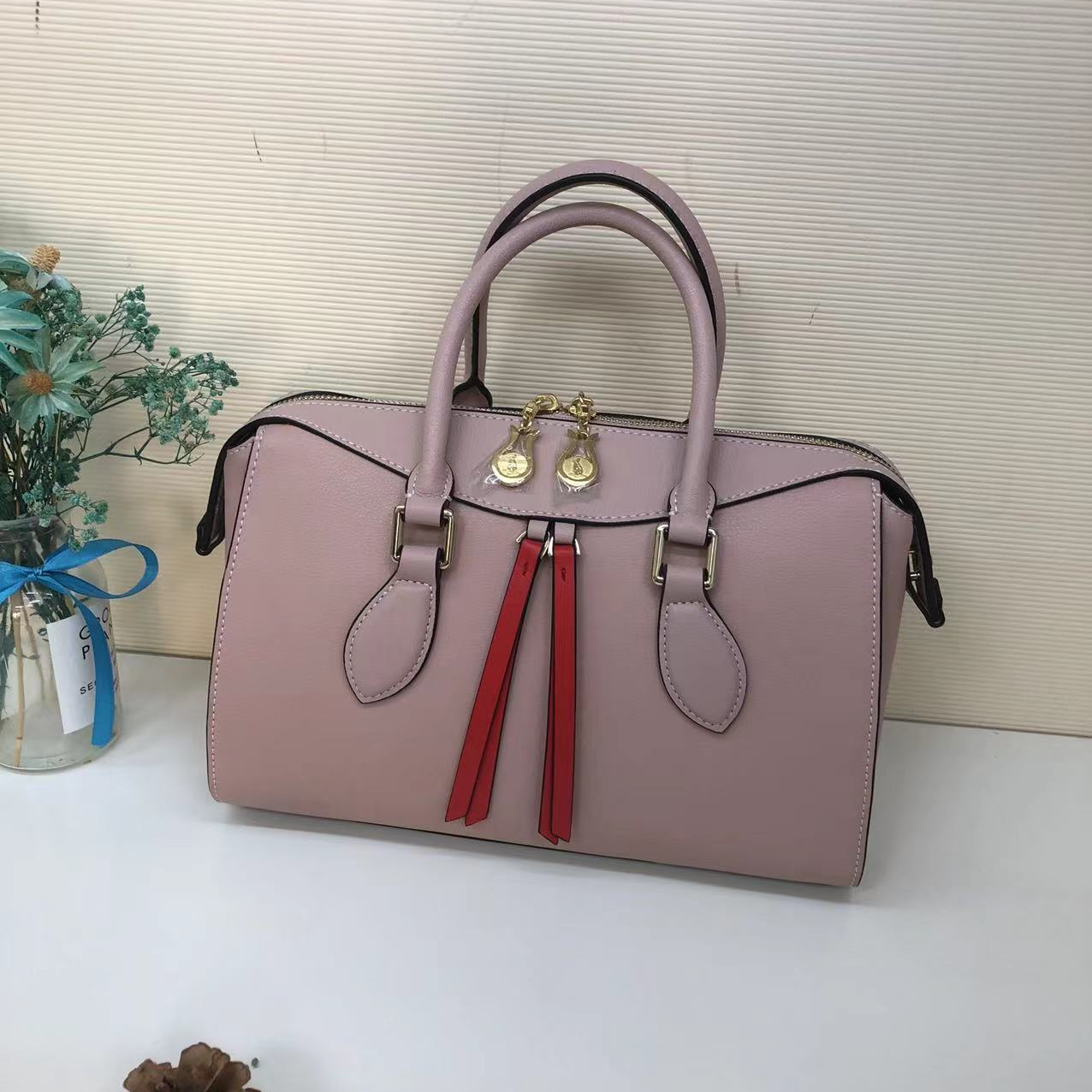 美都鼠女包女款时尚拼色肩包经典单肩女士斜跨中号