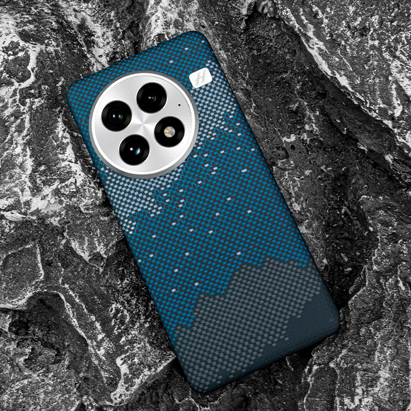 适用「一加13」高端极简轻奢超薄防滑散热裸机手感凯夫拉磁吸手机壳