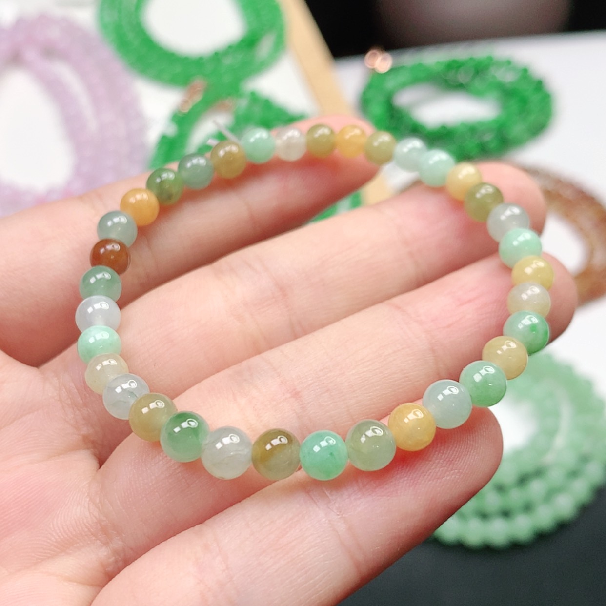 【闪购商品】翡翠手链未镶嵌