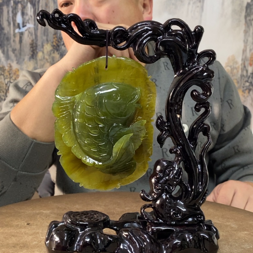 【闪购商品】岫玉摆件未镶嵌羡*