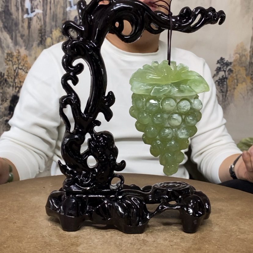 【闪购商品】岫玉摆件未镶嵌阻*手