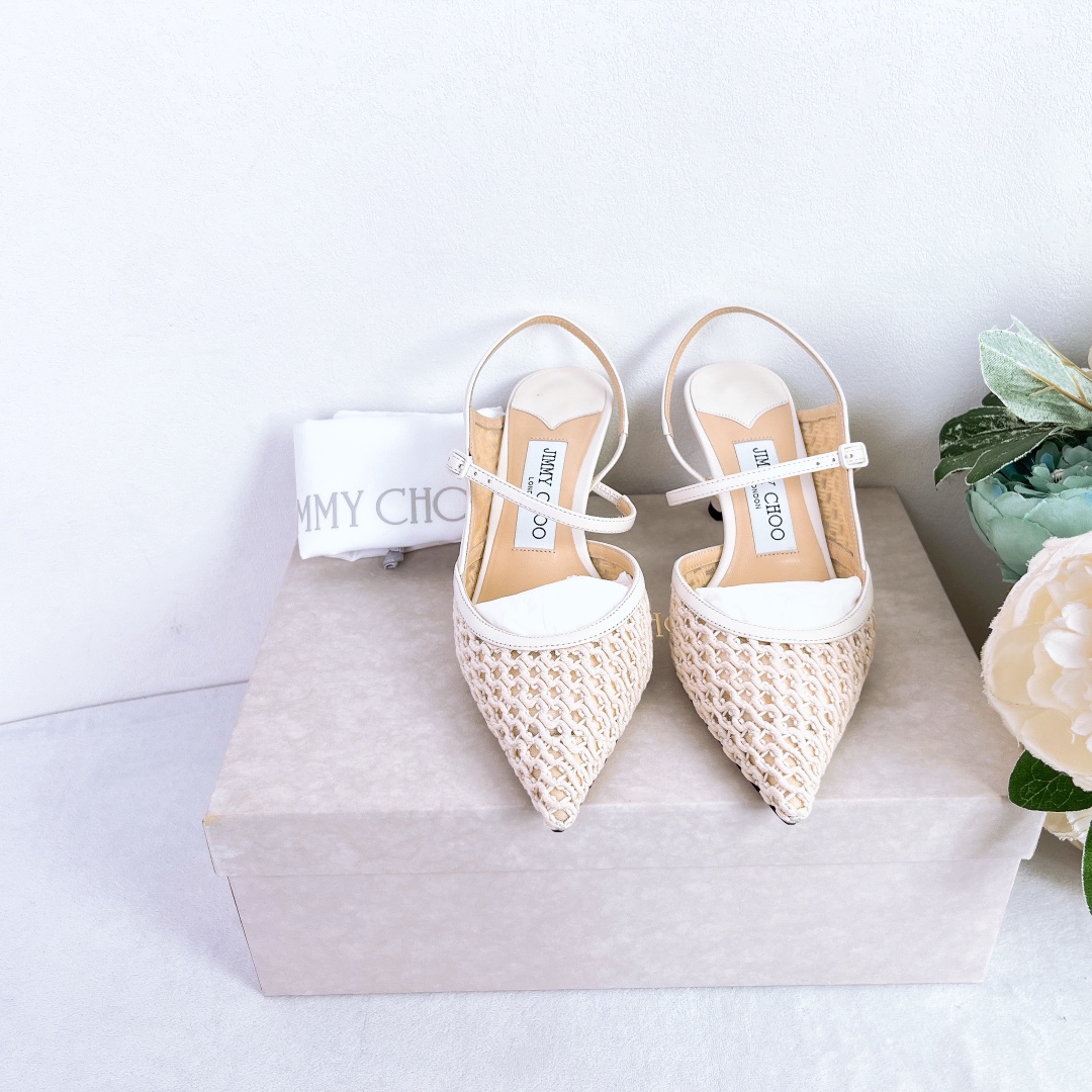 全新未使用 JIMMY CHOO/吉米周 高跟鞋/38码/成色/Xspc025