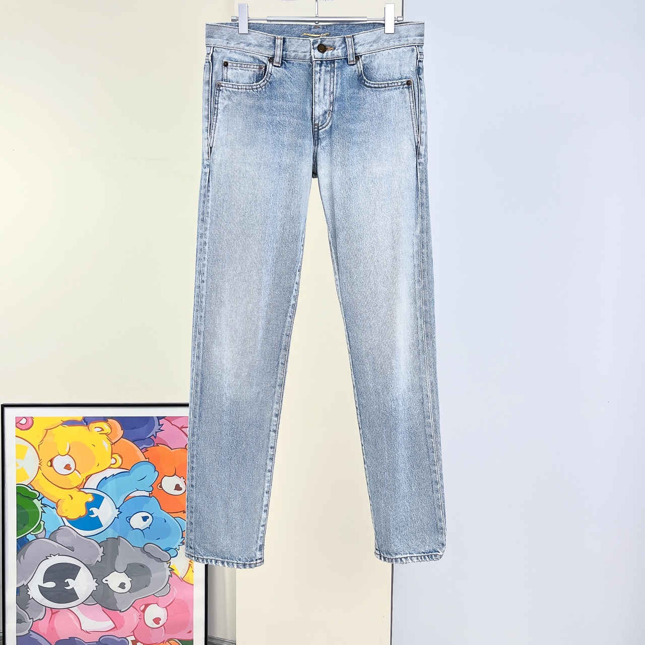 95新 YSL/圣罗兰 牛仔裤/26码/成色95/Xspa1625