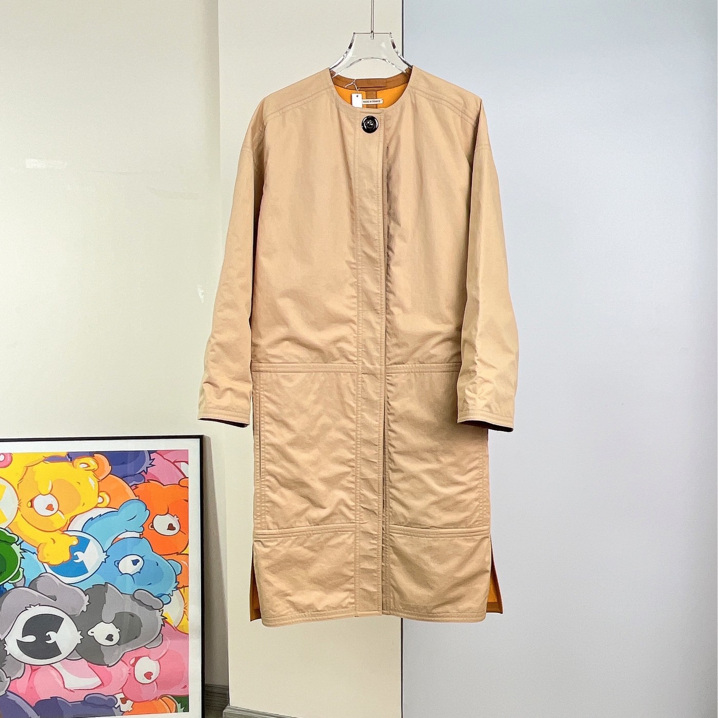 99新 Hermes/爱马仕 风衣外套/34码/成色99/Xspa3258