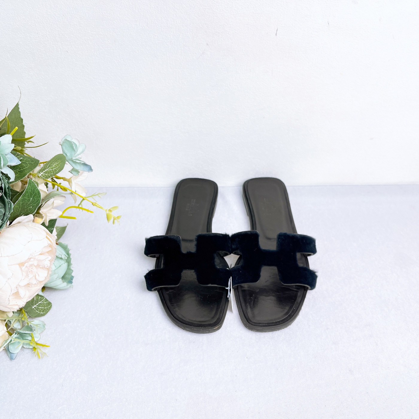 95新 Hermes/爱马仕 拖鞋/36码/Xsp31087