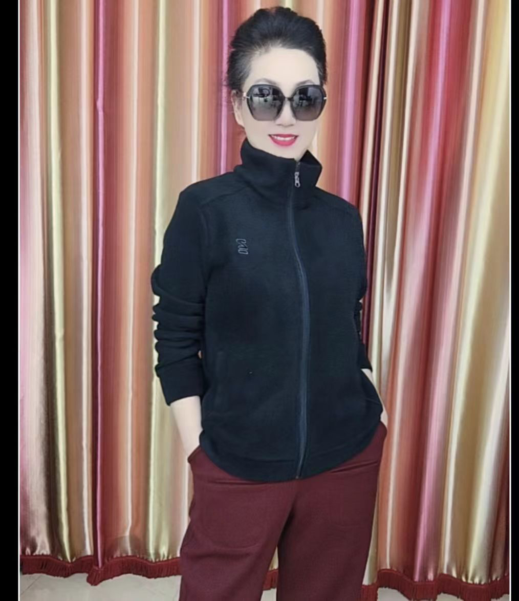 奥利绒双面加厚外套休闲开衫外套