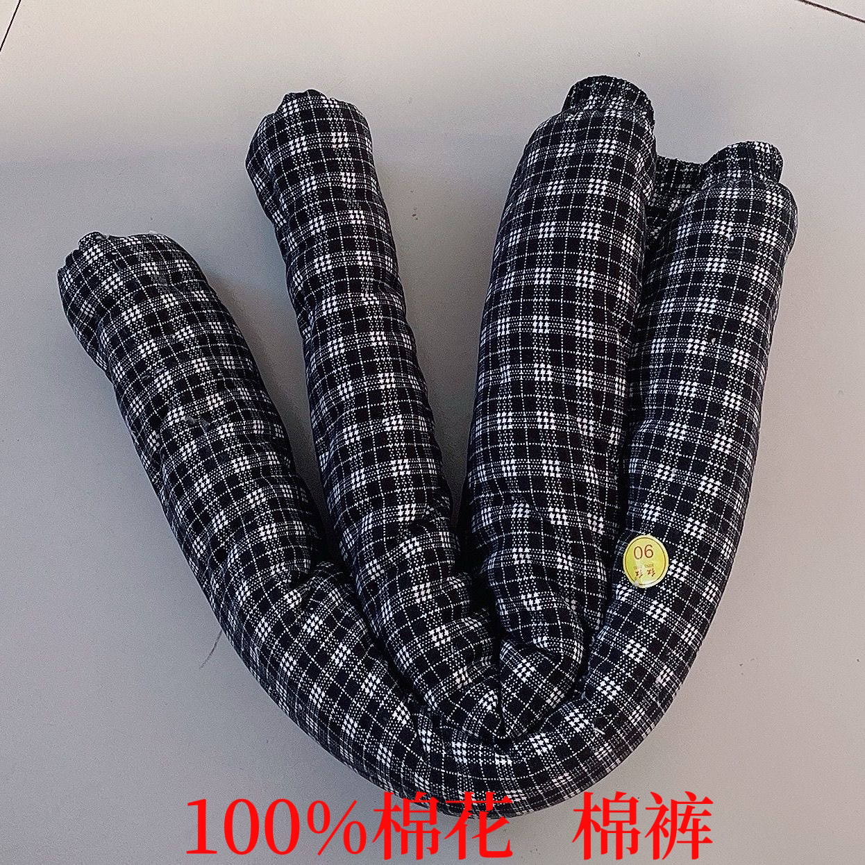 儿童纯棉花棉裤手工加厚过冬内胆居家保暖弹力