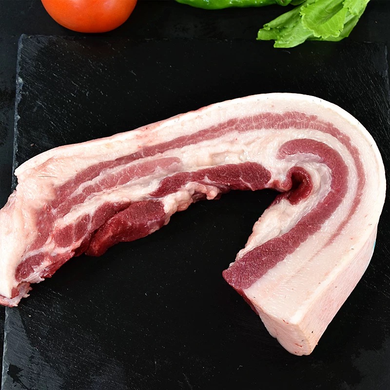 【4斤五花肉】恩施纯粮食喂养土猪五花肉