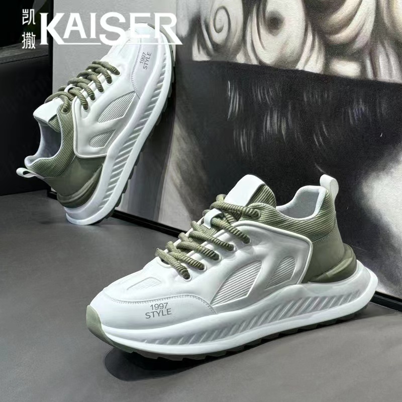凯撒官方正版男鞋鞋子男款百搭厚底运动老爹鞋时尚男士低帮休闲鞋