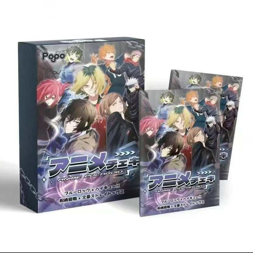 【拆盒】动漫拍立得四大IP联名精美卡牌代拆收藏卡