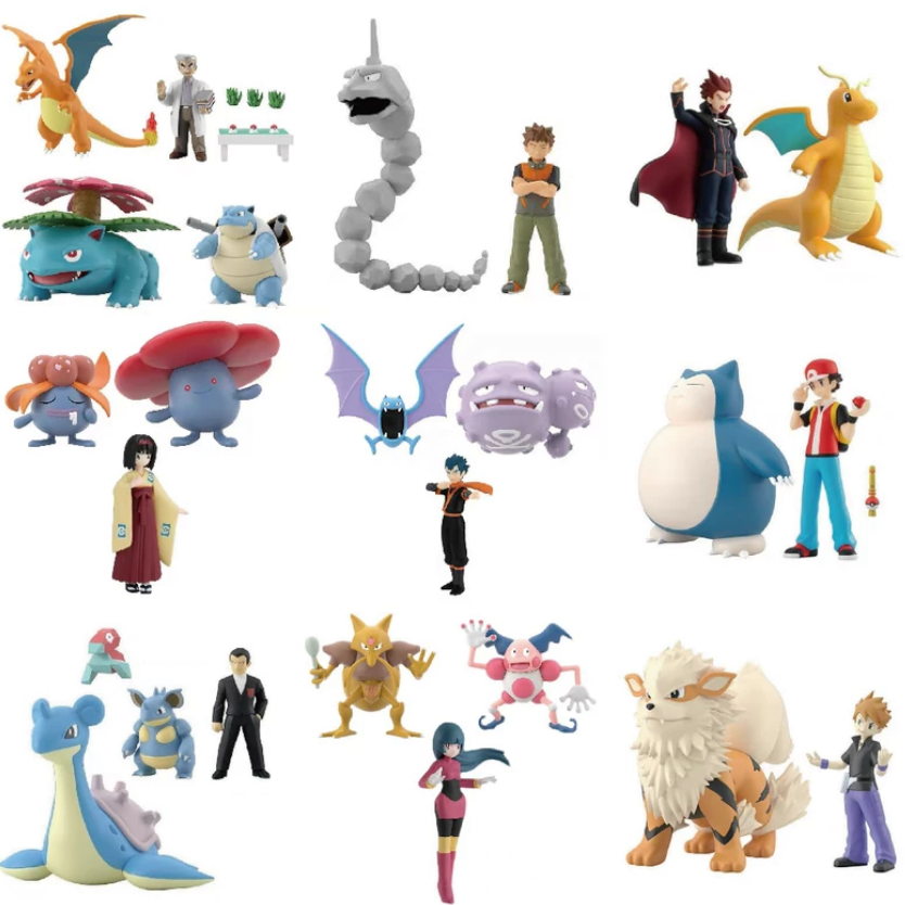 H 口袋妖怪宝可梦 比例世界 散货 公仔玩偶动漫手办模型摆件